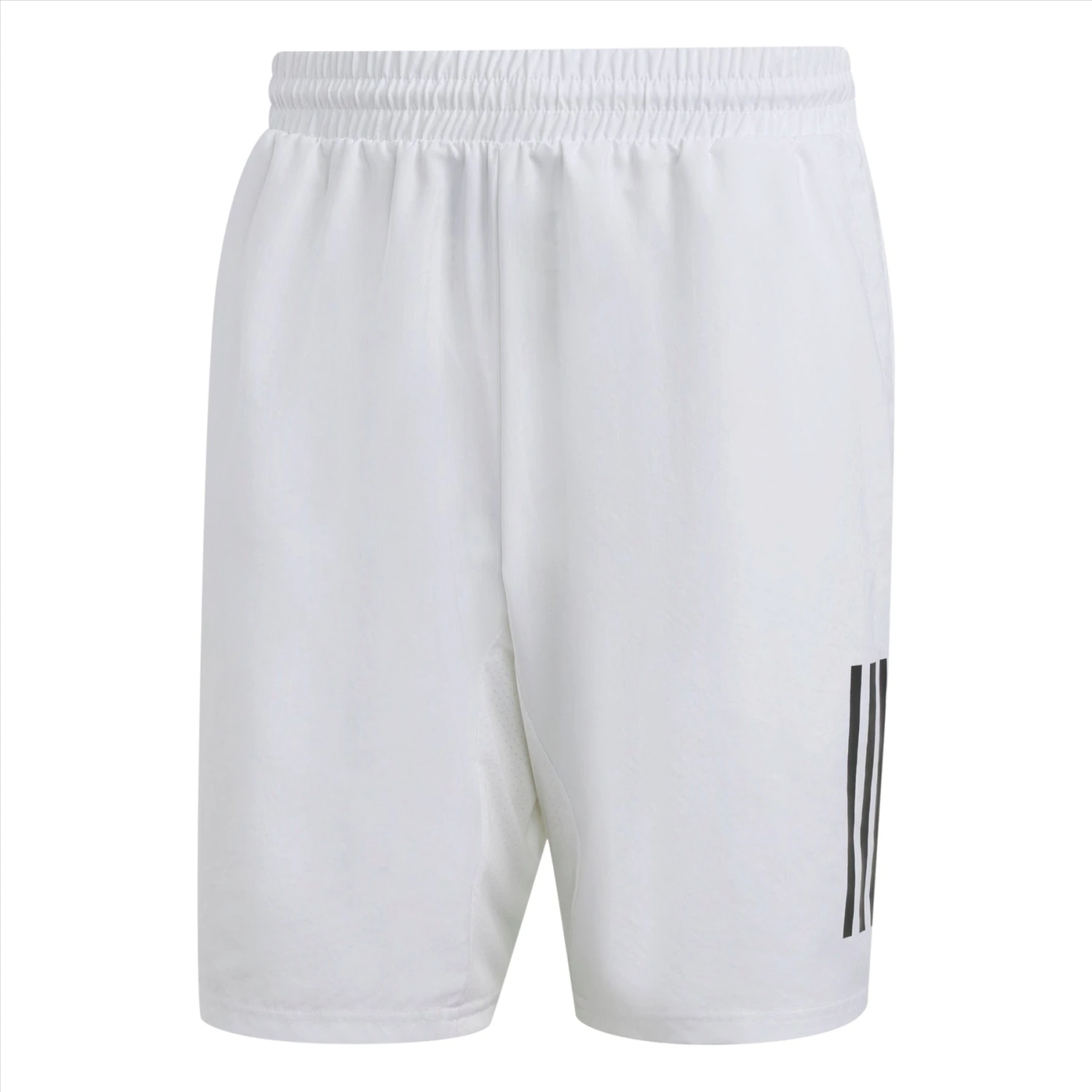 Adidas Club 3 Stripe 7" Mens Badminton Shorts - White