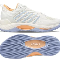 K-Swiss Hypercourt Supreme 2 HB Womens Badminton Shoes - Star White / Heather