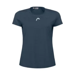 HEAD Womens Tie-Break Badminton T-Shirt - Navy Blue