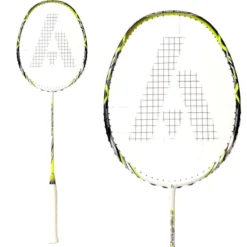 Ashaway Superlight 10 Hex Badminton Racket - White Green