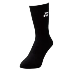 Yonex 19120YX 3D ERGO Crew Black Badminton Socks - 1 Pair