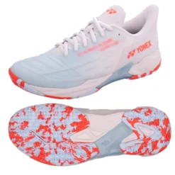 Yonex Power Cushion Cascade Drive 2 Badminton Shoes - White / Water Blue