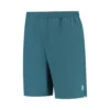 K-Swiss Hypercourt Mens 7 Inch Badminton Shorts - Indian Teal