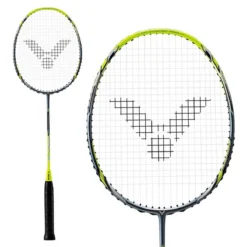 Victor Drive X-Light Fighter 60 Badminton Racket - Blue Yellow