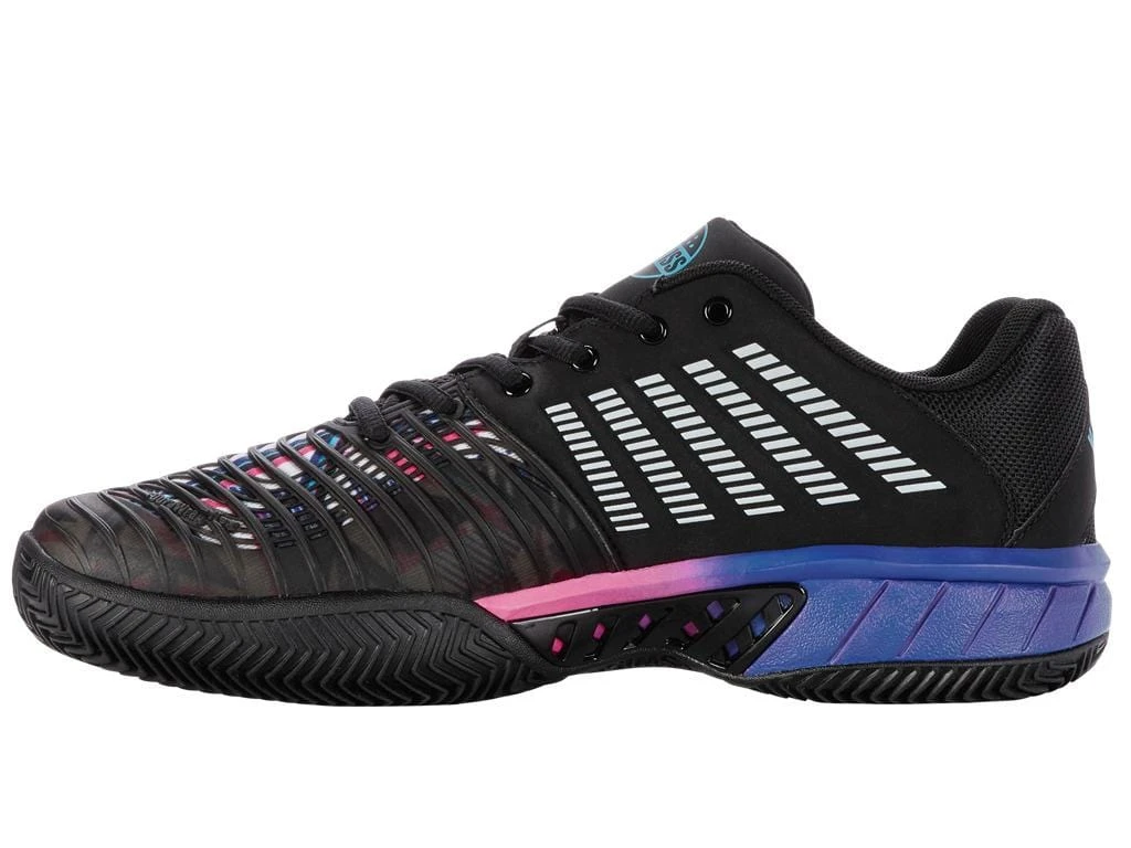 K-Swiss Express Light 3 HB Mens Badminton Shoes - Black / Blue / Pink - Image 6