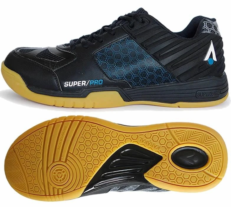 Karakal Super Pro Indoor Court Badminton Shoes - Black