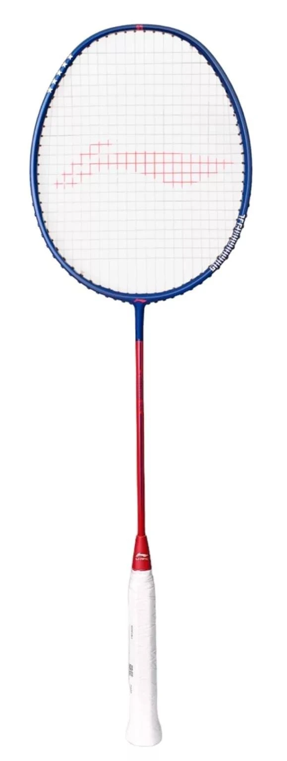 Li-Ning TR 140 Training Badminton Racket - Red / Blue - Image 2