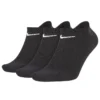 Nike Unisex Ankle Socks - Black (3 Pack)