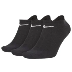 Nike Unisex Ankle Socks - Black (3 Pack)