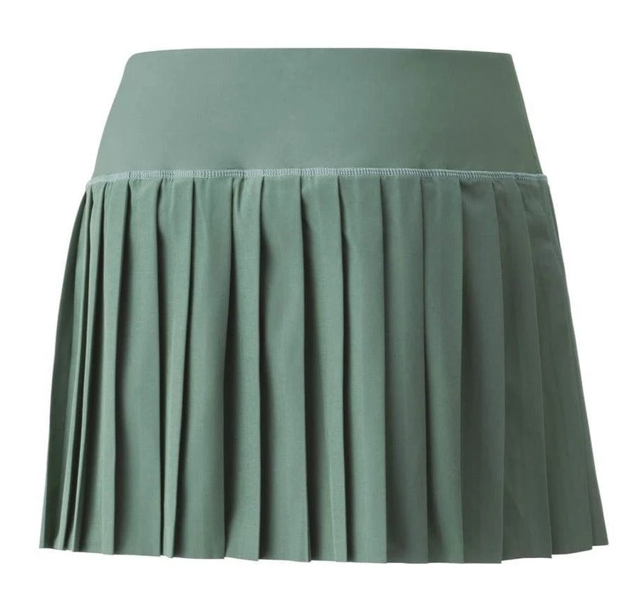 Yonex 26122 Womens Badminton Skirt - Olive Green - Image 2
