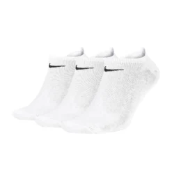Nike Unisex Ankle Socks - White (3 Pack)