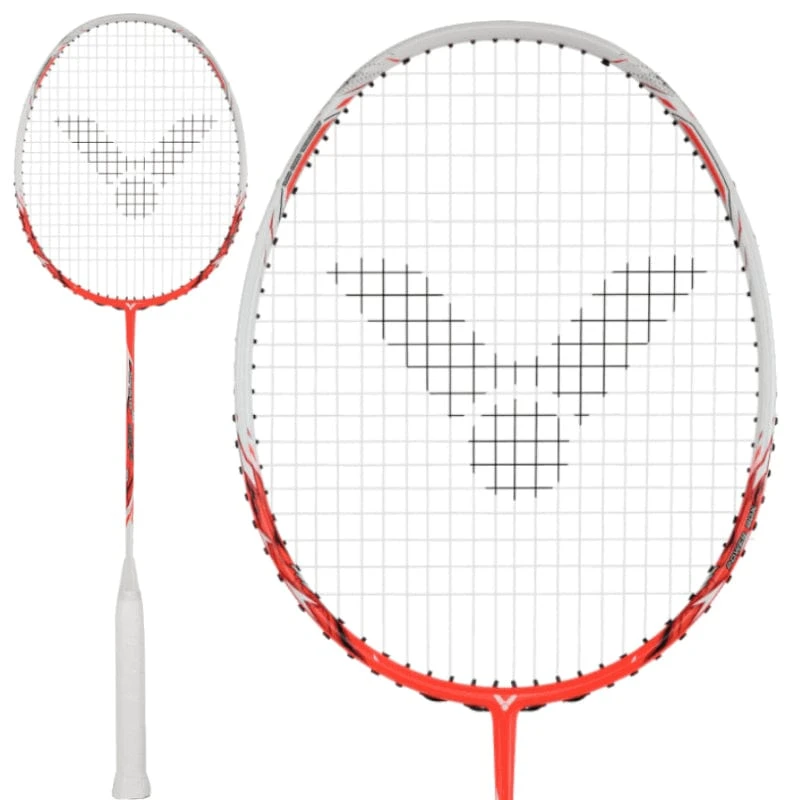 Victor Thruster Ryuga TD Badminton Racket - Flame Red