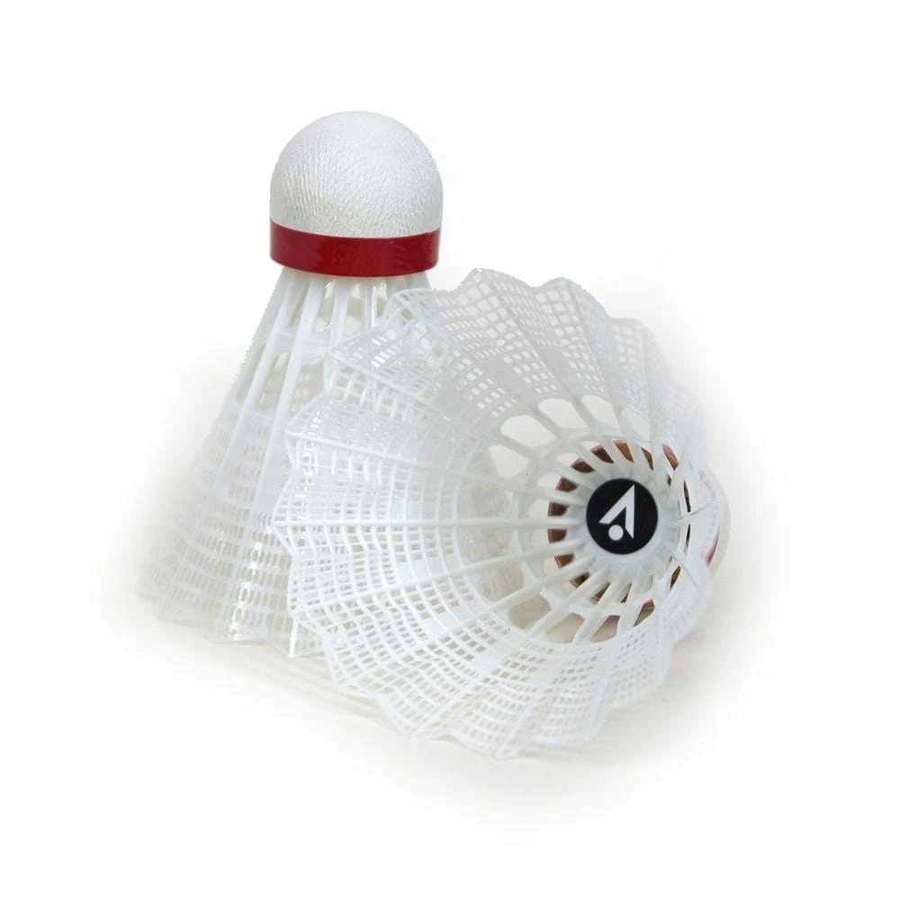 Karakal National Natural Nylon Shuttlecocks - White Fast - Set Of 6 - Image 2