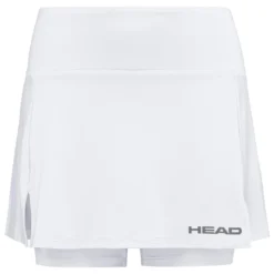 HEAD Womens Club Basic Badminton Skort - White
