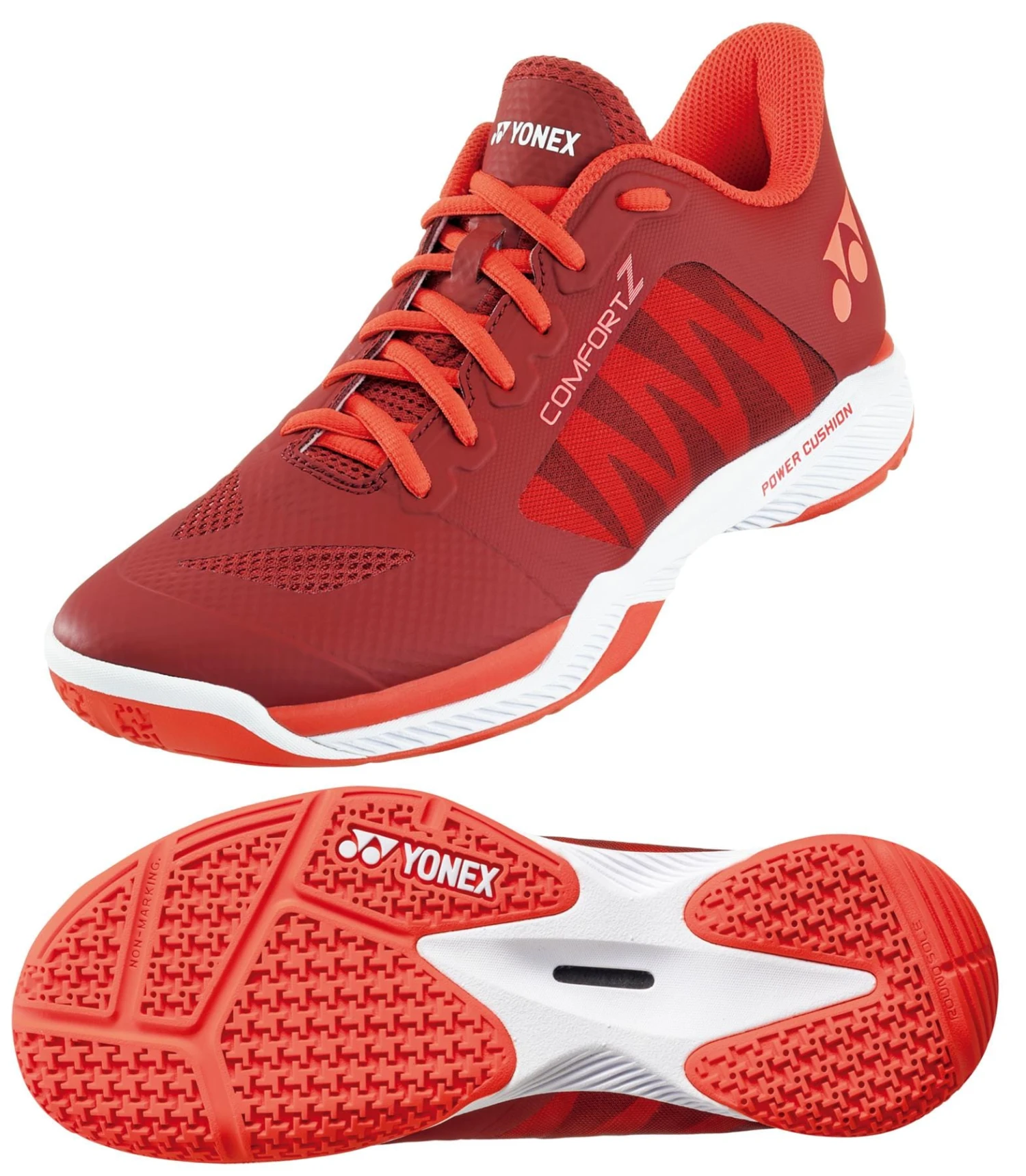 Yonex Power Cushion Comfort Z3 Mens Badminton Shoes - Dark Red