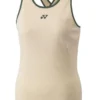 Yonex 20757 Womens Badminton Tank Top - Sand