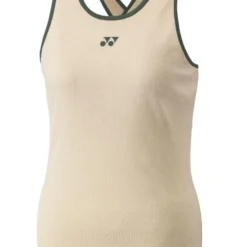 Yonex 20757 Womens Badminton Tank Top - Sand