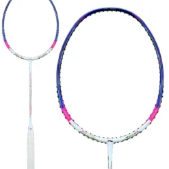 Li-Ning TecTonic 7 Instinct Badminton Racket - White Blue