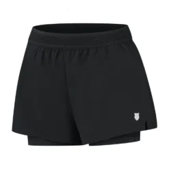 K-Swiss Tac Hypercourt Badminton Short 5 - Black