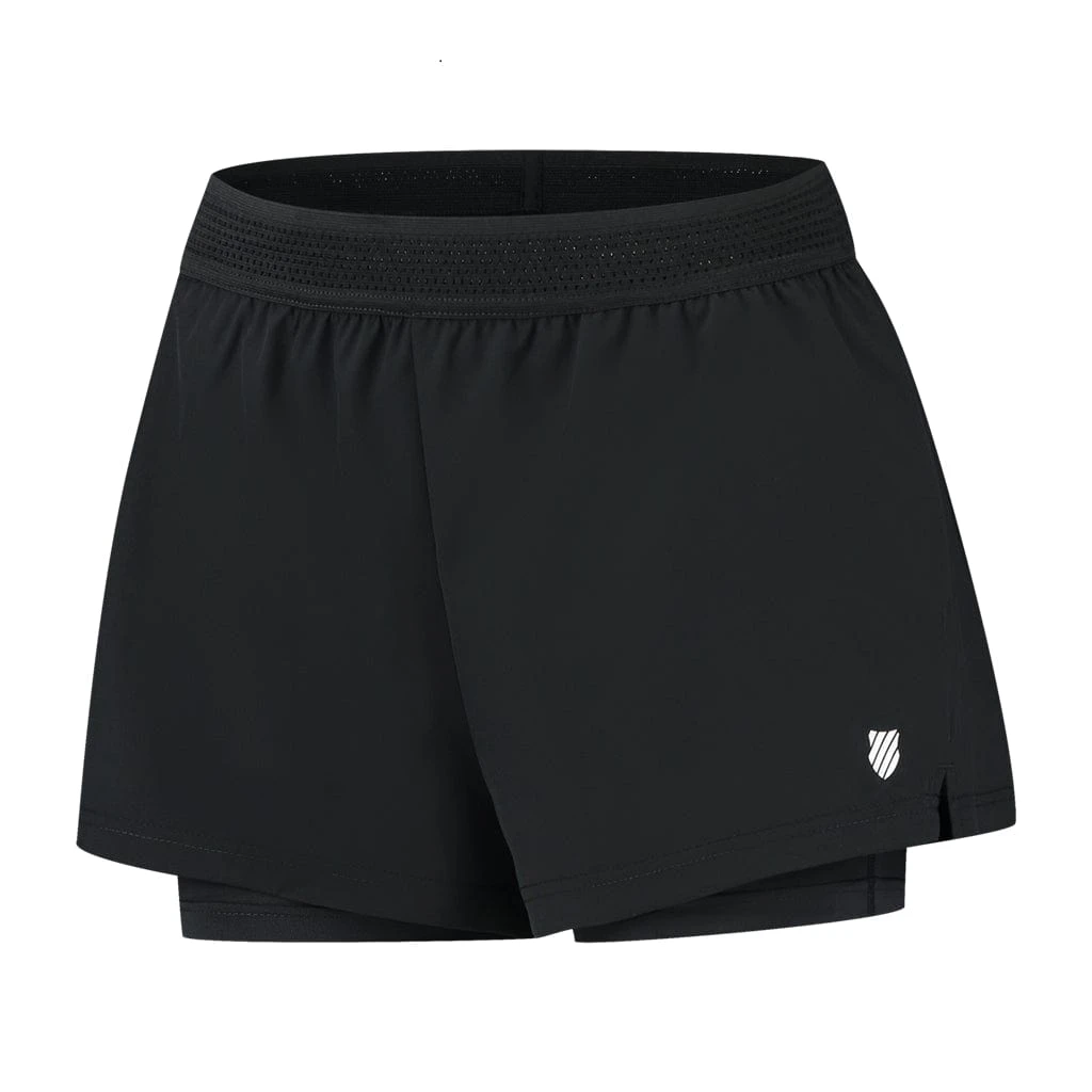 K-Swiss Tac Hypercourt Badminton Short 5 - Black