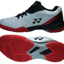 Yonex Power Cushion 65 X3 Badminton Shoes - White / Red