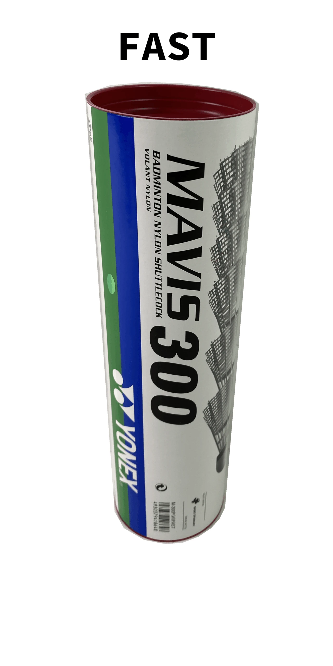 Yonex Mavis 300 Badminton Nylon Shuttles / Shuttlecocks White - Set Of 6 - Image 2