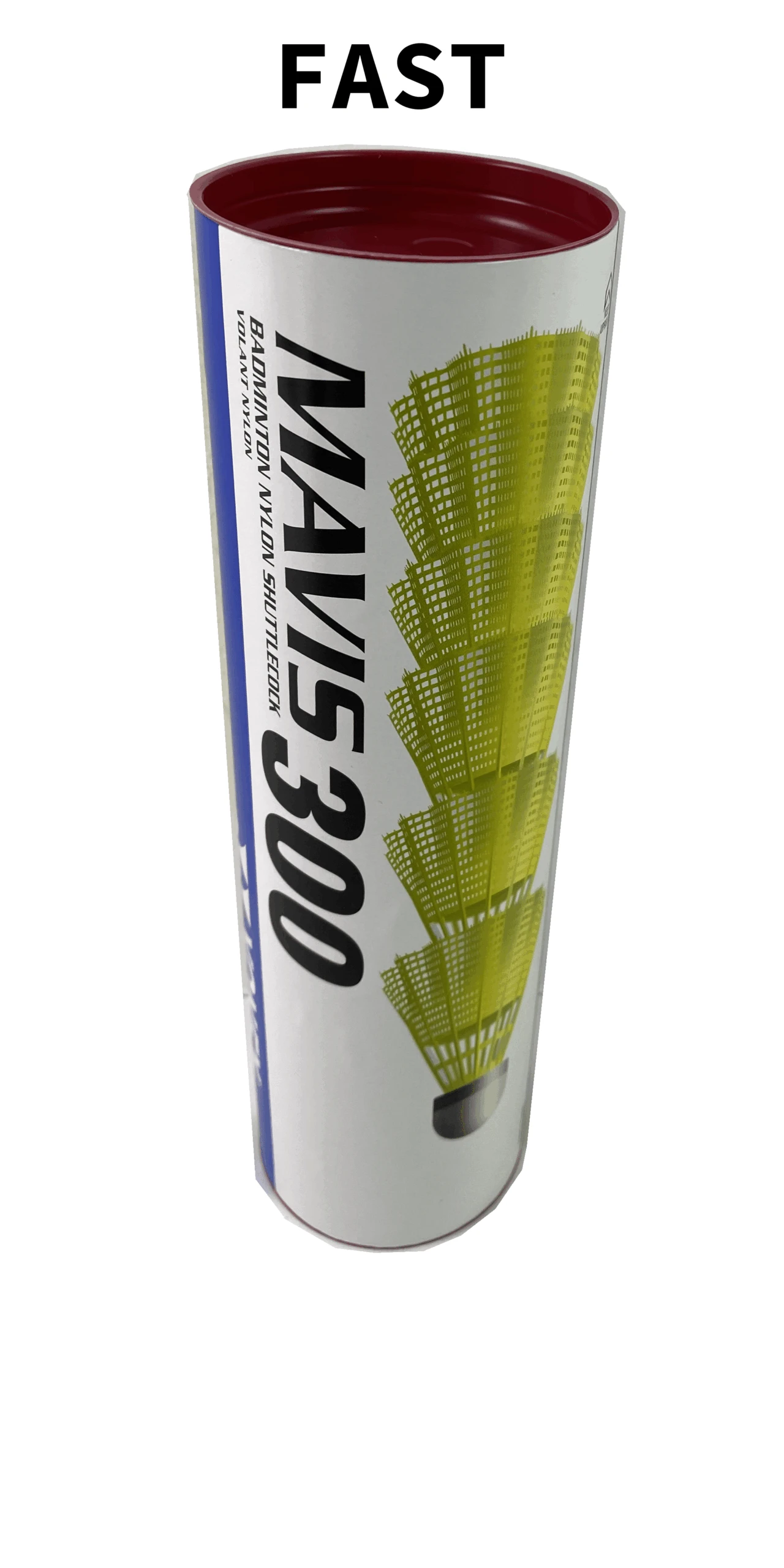 Yonex Mavis 300 Badminton Nylon Shuttles / Shuttlecocks Yellow - Set Of 6 - Image 2