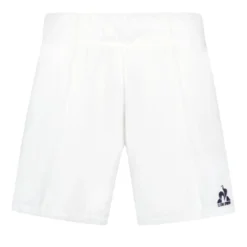Le Coq Sportif Pro Mens Badminton Shorts - Optical White