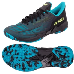 Yonex Power Cushion Cascade Drive 2 Badminton Shoes - Clear Black