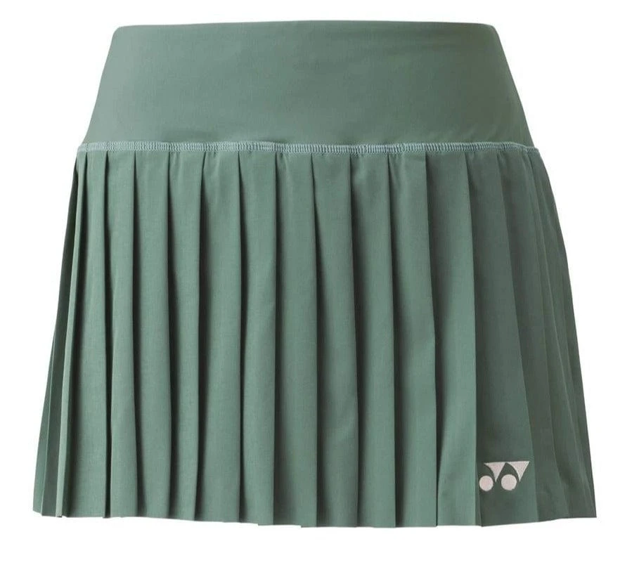 Yonex 26122 Womens Badminton Skirt - Olive Green