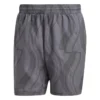 ADIDAS Club Graphic Mens Badminton Shorts - Carbon / Black