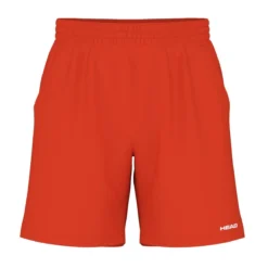 HEAD Vision Power Mens Badminton Shorts - Orange Alert