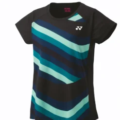 Yonex 16694EX Womens Badminton T-Shirt - Black