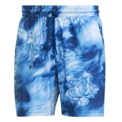 Adidas Melbourne Mens Ergo Graphic Shorts - Victory Blue