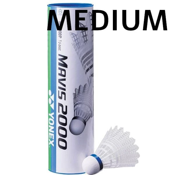 Yonex Mavis 2000 Badminton Nylon Shuttles / Shuttlecocks - Set Of 6 - Image 2